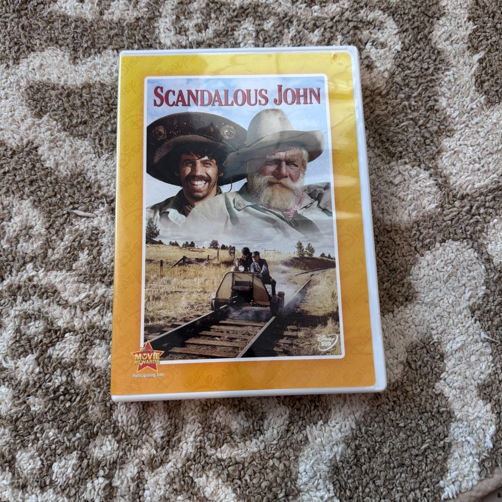 Scandalous John (1971) (DVD, 2009, Disney Movie Club Exclusive